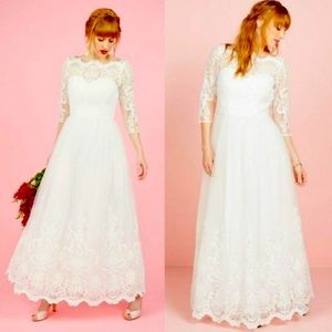 NWT WEDDING DRESS BY CHI CHI LONDON FOR ASOS
